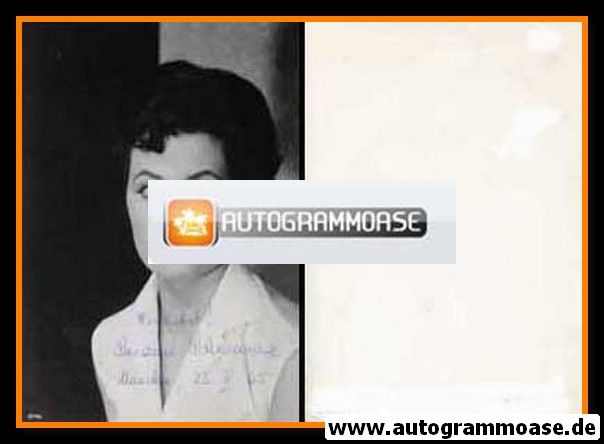 Autogramm Schauspieler | Susanne SCHÖNWIESE | 1960er (Portrait SW)