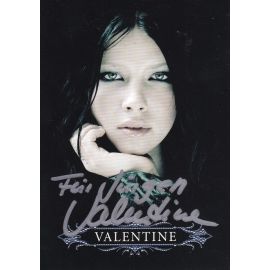 Autogramm Pop | VALENTINE | 2006 "Blue Merry-Go-Round" (Portrait SW) Capitol