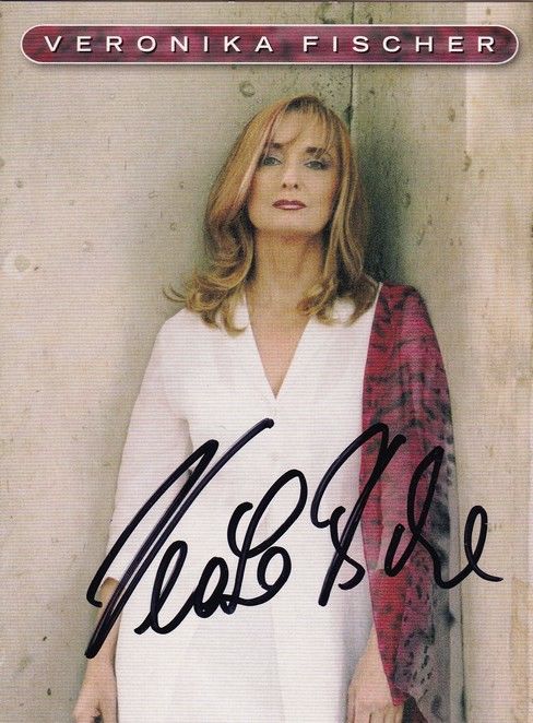 Autogramm Schlager | Veronika FISCHER | 2002 "Live In Berlin" (Buschfunk)