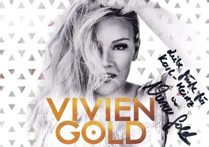Autogramm Schlager | Vivien GOLD | 2021 "Gedankenkarussell"