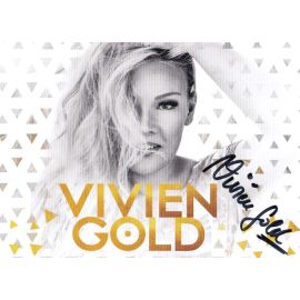 Autogramm Schlager | Vivien GOLD | 2021 (Portrait SW)