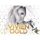 Autogramm Schlager | Vivien GOLD | 2021 (Portrait SW)