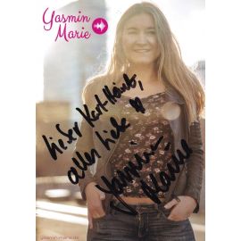 Autogramm Schlager | Yasmin MARIE | 2020er (Portrait Color) 