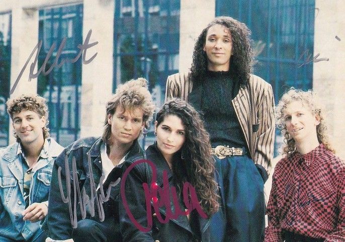 Autogramme Schlager | WIND | 1991 "Ebbe Und Flut" (Jupiter)