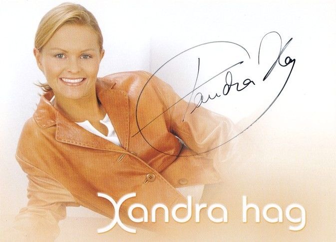 Autogramm Schlager | Xandra HAG | 2006 "Auf Der Sonnenseite" (Palm)