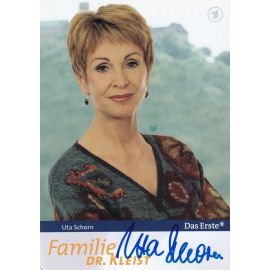 Autogramm TV | ARD | Uta SCHORN | 2010er "Familie Dr. Kleist" (Berger)