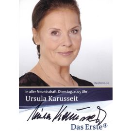 Autogramm TV | ARD | Ursula KARUSSEIT | 2010 "In Aller Freundschaft" (Portrait Color) Lüders