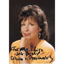 Autogramm TV | ZDF | Ulrike VON MÖLLENDORFF | 1980er (Portrait Color)