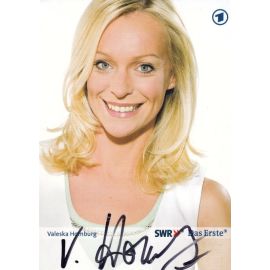 Autogramm TV | ARD | Valeska HOMBURG | 2008 (Portrait Color) Simon