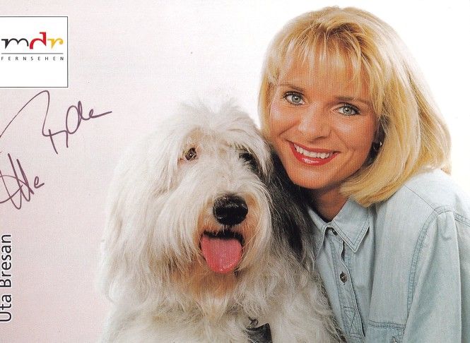 Autogramm TV | MDR | Uta BRESAN | 2001 "Tierisch Tierisch" (Portrait Color) Hillert