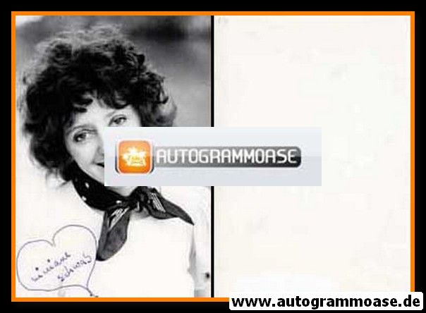 Autogramm | Viviane SCHWAB | 1970er (Portrait SW)