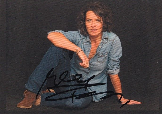 Autogramm Schauspieler | Ulrike FOLKERTS | 2010er (Portrait Color) Studlar