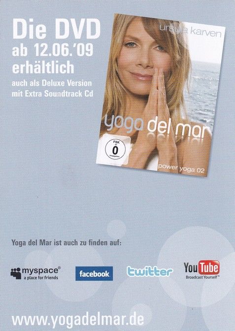 Autogramm Schauspieler | Ursula KARVEN | 2009 (Portrait Color) Yoga