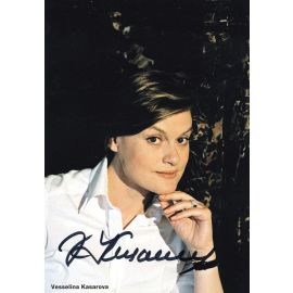 Autogramm Klassik (BGR) | Vesselina KASAROVA | 2000er (Portrait Color) Schwiertz