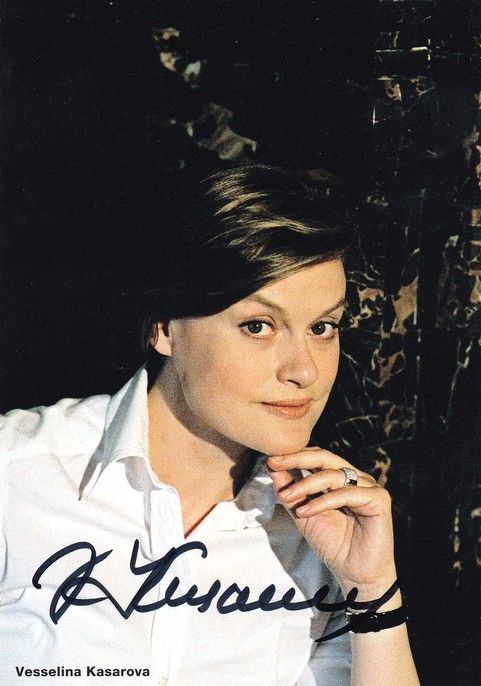 Autogramm Klassik (BGR) | Vesselina KASAROVA | 2000er (Portrait Color) Schwiertz
