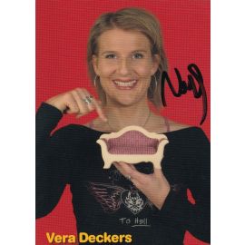 Autogramm Comedy | Vera DECKERS | 2000er (Portrait Color) Positiv