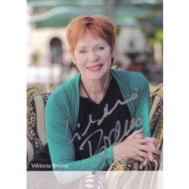 Autogramm Schauspieler | Viktoria BRAMS | 2010er (Portrait Color) Falke