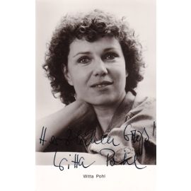 Autogramm Schauspieler | Witta POHL | 1990er (Portrait SW Rüdel) Ambor