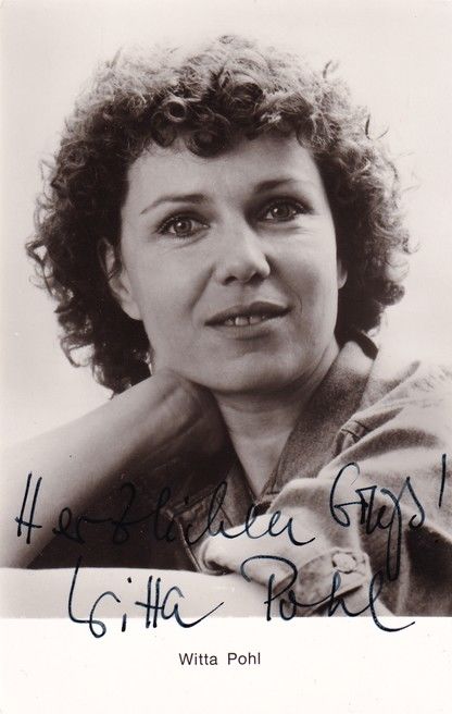 Autogramm Schauspieler | Witta POHL | 1990er (Portrait SW Rüdel) Ambor