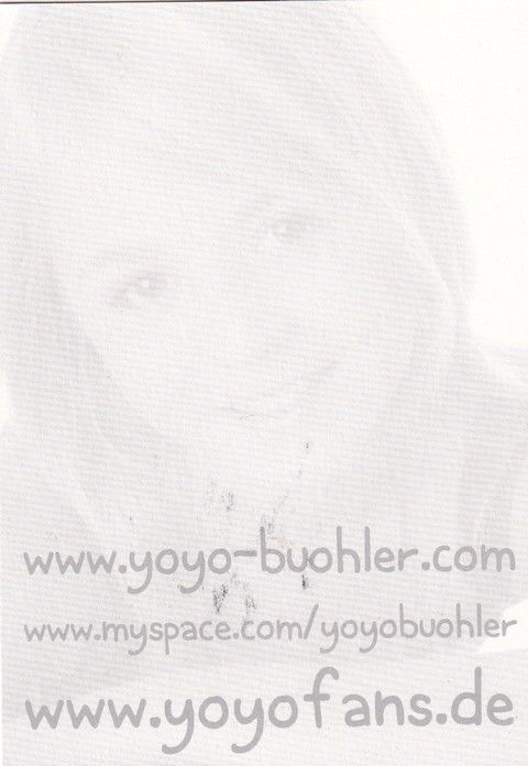 Autogramm Pop / Schauspieler | Yoyo BUOHLER | 2000er (Portrait Color) Kinderstar