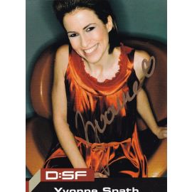 Autogramm TV | DSF | Yvonne SPATH | 2000er "Sportquiz"