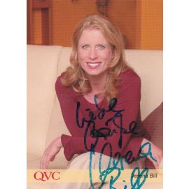 Autogramm TV | QVC | Verena BILL | 2000er (Portrait Color)