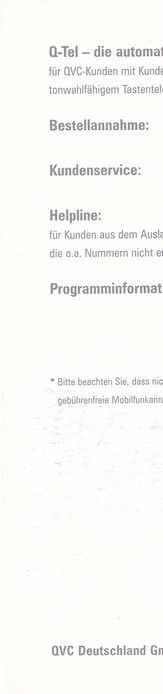 Autogramm TV | QVC | Verena BILL | 2000er (Portrait Color)
