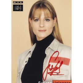 Autogramm TV | RTL | Susann UPLEGGER | 2000er "Hinter Gittern" (Pritschet)