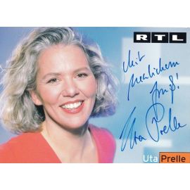 Autogramm TV | RTL | Uta PRELLE | 2000er "Hinter Gittern" (Erhard)