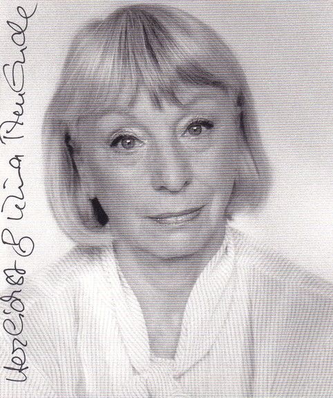 Autogramm Schauspieler | Ursula AM ENDE | 2000er (Portrait SW)