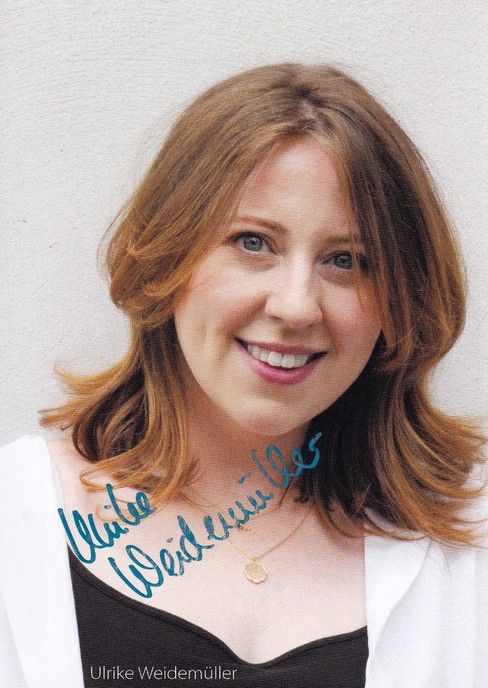 Autogramm Schauspieler | Ulrike WEIDEMÜLLER | 2010er (Portrait Color)