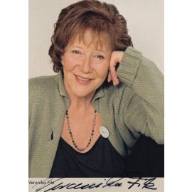 Autogramm Schauspieler | Veronika FITZ | 1980er (Portrait Color)