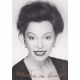 Autogramm Schauspieler | Veronika VON QUAST | 2000er (Portrait SW)