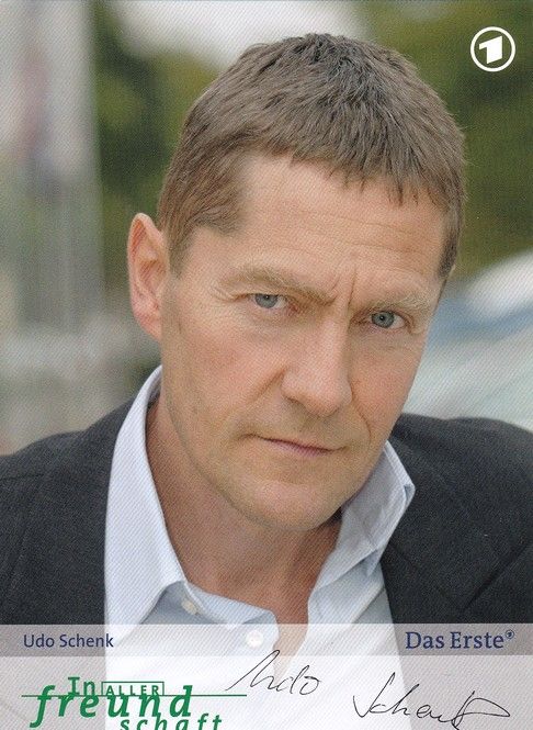 Autogramm TV | ARD | Udo SCHENK | 2008 "In Aller Freundschaft" (Berger)