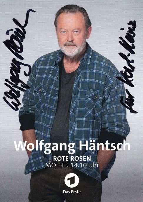 Autogramm TV | ARD | Wolfgang HÄNTSCH | 2010er "Rote Rosen" (Jander)