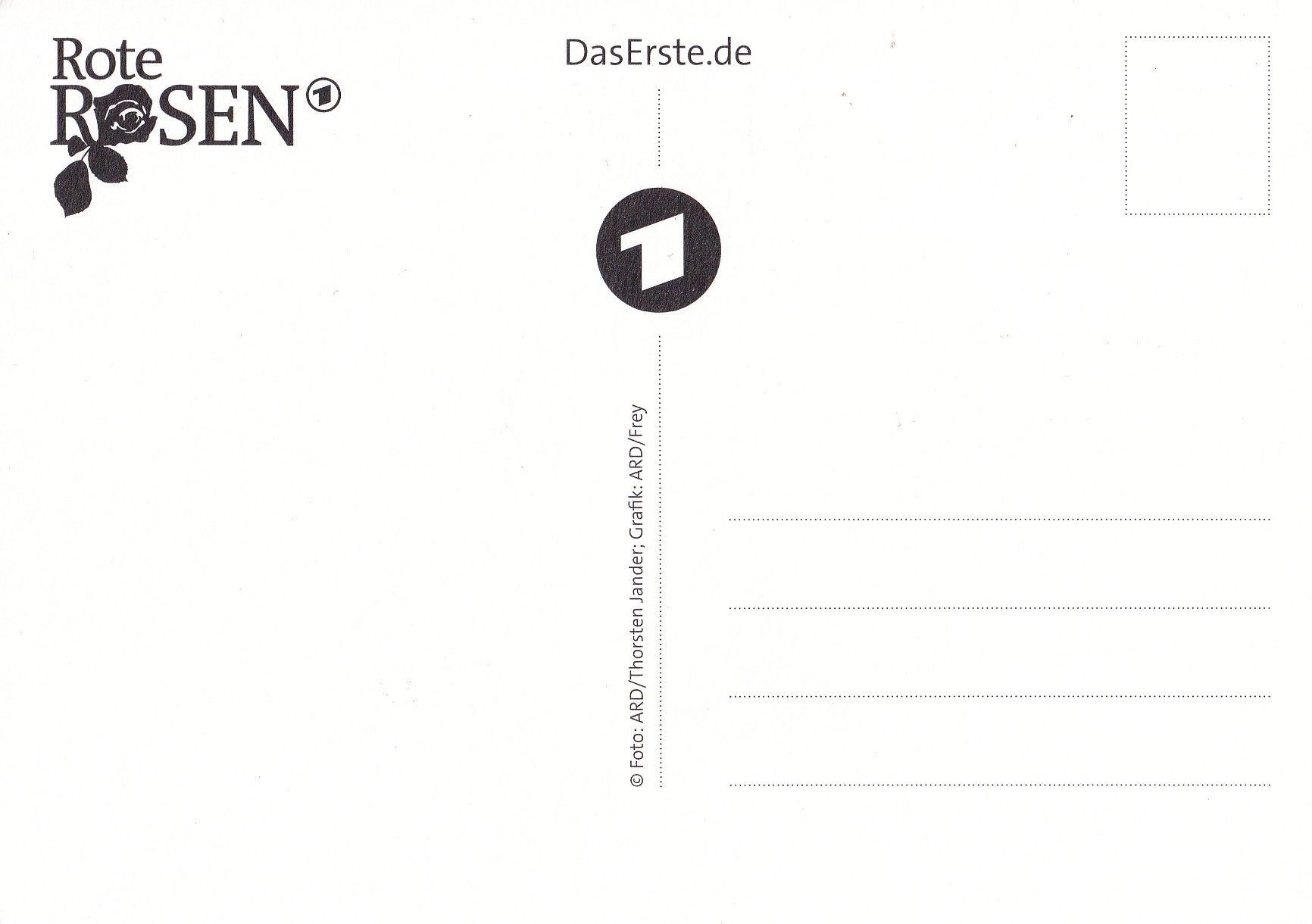 Autogramm TV | ARD | Wolfgang HÄNTSCH | 2010er "Rote Rosen" (Jander)