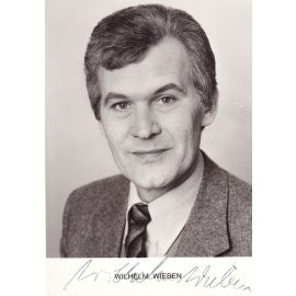 Autogramm TV | ARD | Wilhelm WIEBEN | 1980er (Portrait SW Rüdel) Kaiser