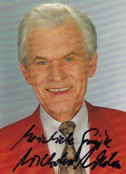 Autogramm TV | ARD | Wilhelm WIEBEN | 1990er (Portrait Color Rüdel) Ernst