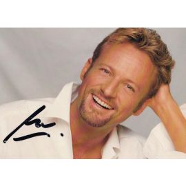 Autogramm TV | ZDF | Uwe HÜBNER | 1998 "Hitparade" (Portrait Color BMG)