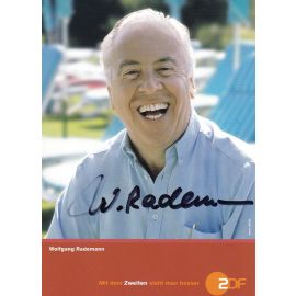 Autogramm TV | ZDF | Wolfgang RADEMANN | 2000er (Portrait Color) Bartling