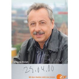 Autogramm TV | ZDF | Wolfgang STUMPH | 2000er (Portrait Color) Maack