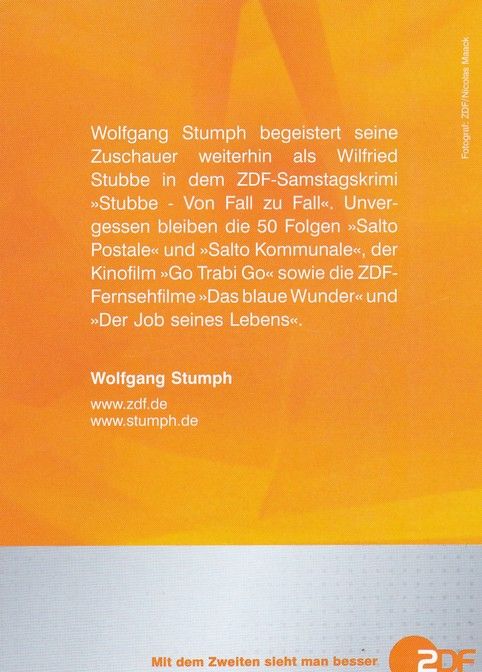 Autogramm TV | ZDF | Wolfgang STUMPH | 2000er (Portrait Color) Maack