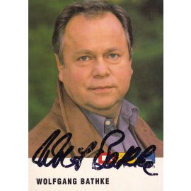 Autogramm TV | RTL | Wolfgang BATHKE | 1990er (Portrait Color) Baumgartner