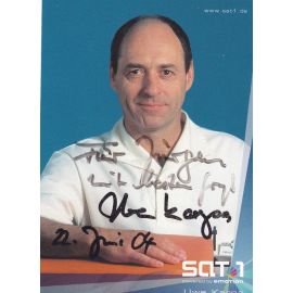 Autogramm TV | SAT1 | Uwe KARPA | 2000er "Alphateam" (Portrait Color) Gehner