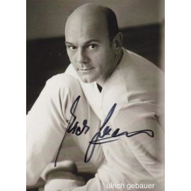 Autogramm Schauspieler | Ulrich GEBAUER | 2000er (Portrait SW) Kappus