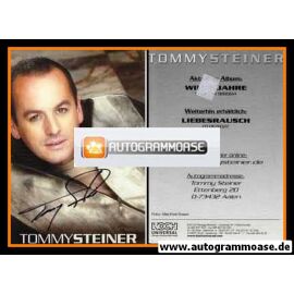 Autogramm Schlager | Tommy STEINER | 2004 "Wilde Jahre" (Portrait Color Koch)