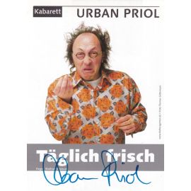 Autogramm Kabarett | Urban PRIOL | 2000er "Täglich Frisch" (Kulturagenten)
