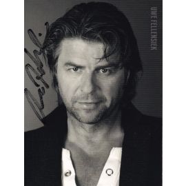 Autogramm Schauspieler | Uwe FELLENSIEK | 2000er (Portrait SW) Sempre Diritto