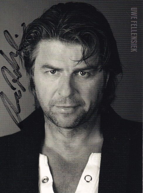 Autogramm Schauspieler | Uwe FELLENSIEK | 2000er (Portrait SW) Sempre Diritto