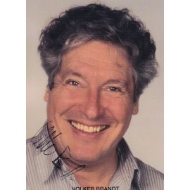 Autogramm Schauspieler | Volker BRANDT | 1990er (Portrait Color)